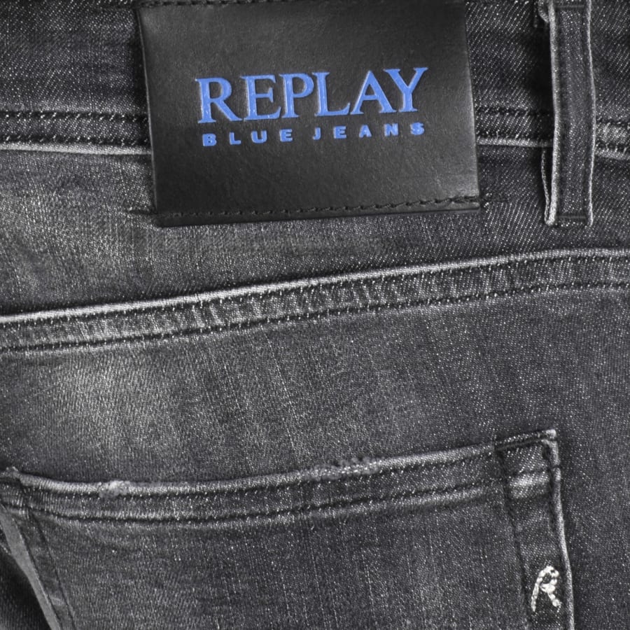 Replay Grover Straight Jeans Grey Mainline Menswear